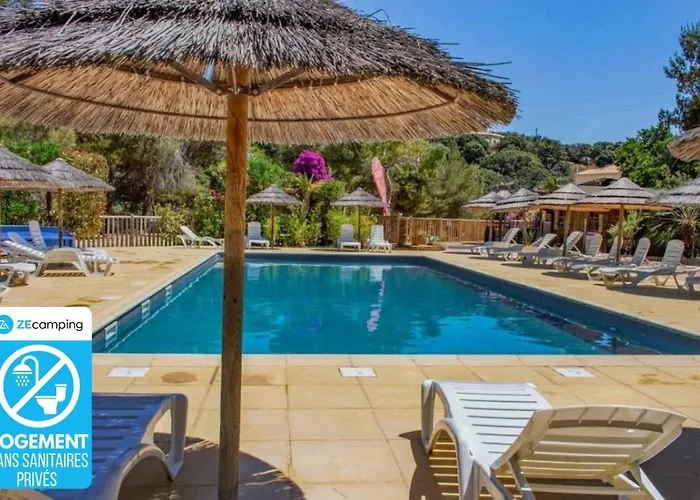 Zecamping 3 Avec Espace Aquatique Chalet Cargèse